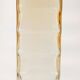 Amber glass vase