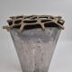 David Marshall, large urn / decorative vase, brutalist style, late 20th century.