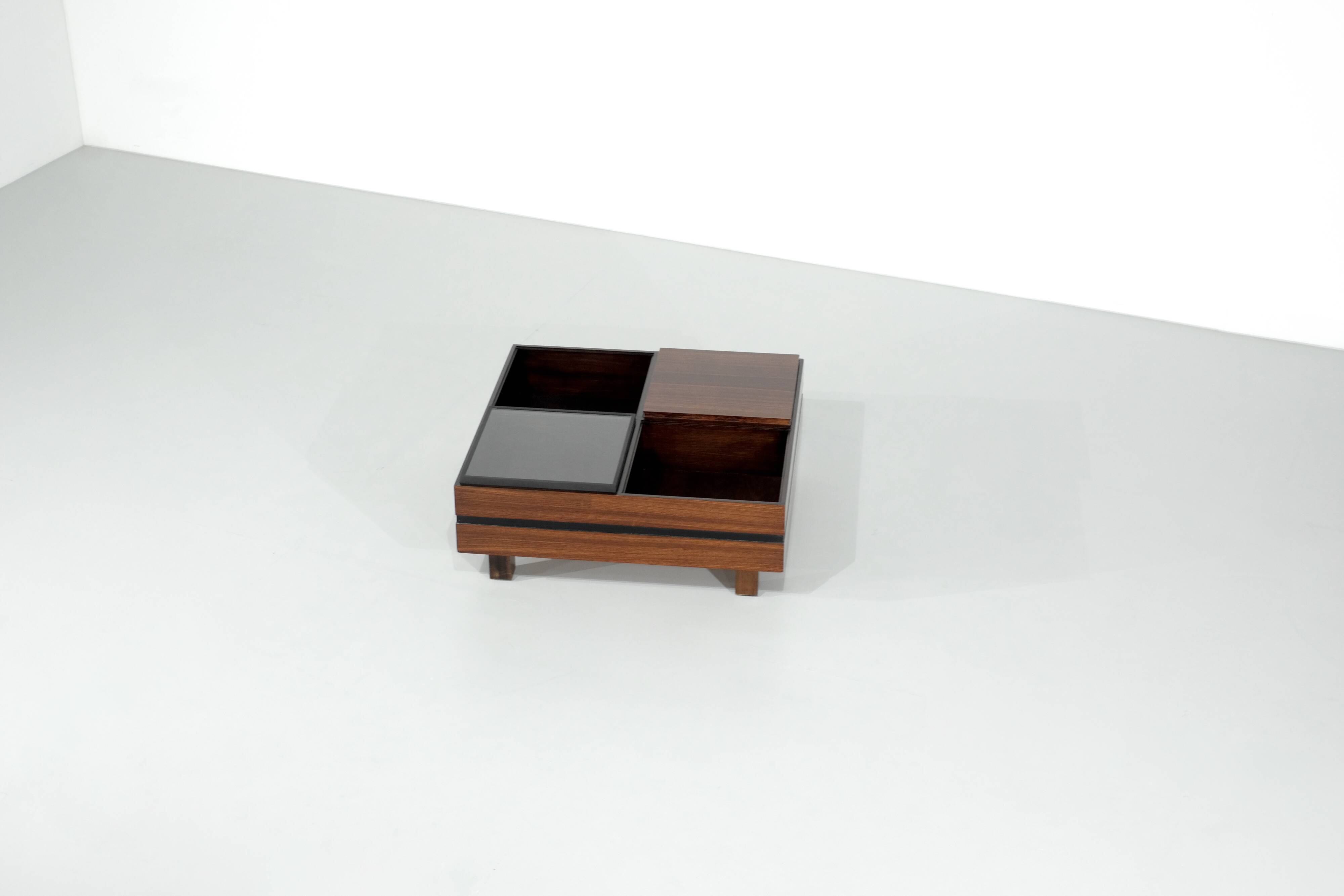 Coffee table by Carlo Hauner for Forma Italy 1960's.