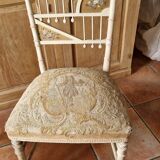 Pair of Louis XVI style living room chairs