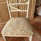 Paire de chaises de salon style Louis XVI