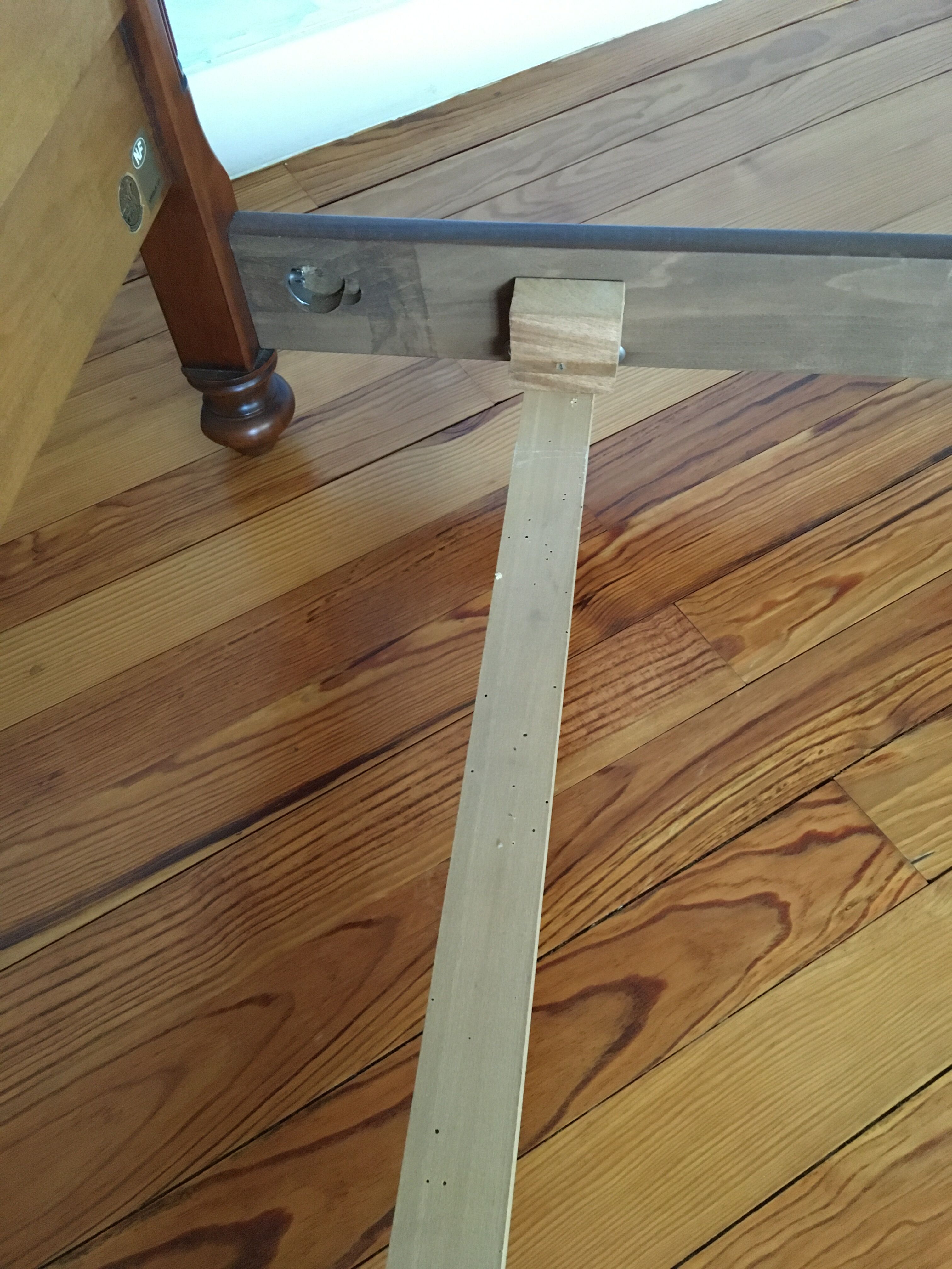 Solid cherry wood bed 140 x 190