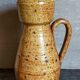 XXL potter's pitcher in Art-populaire pyrite stoneware early twentieth century