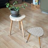 Table porte plante vintage