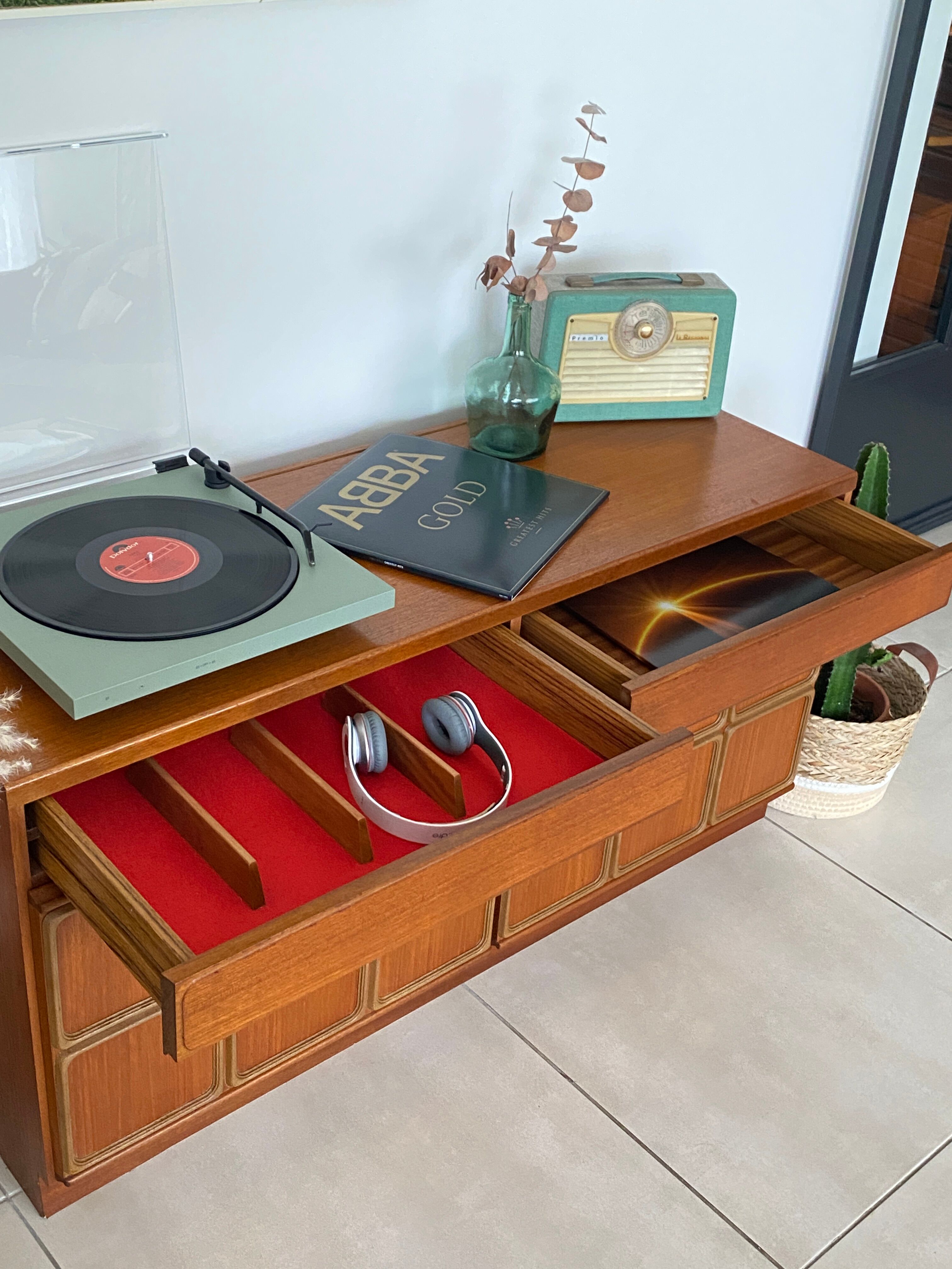 Enfilade teck vintage Mc Intosh