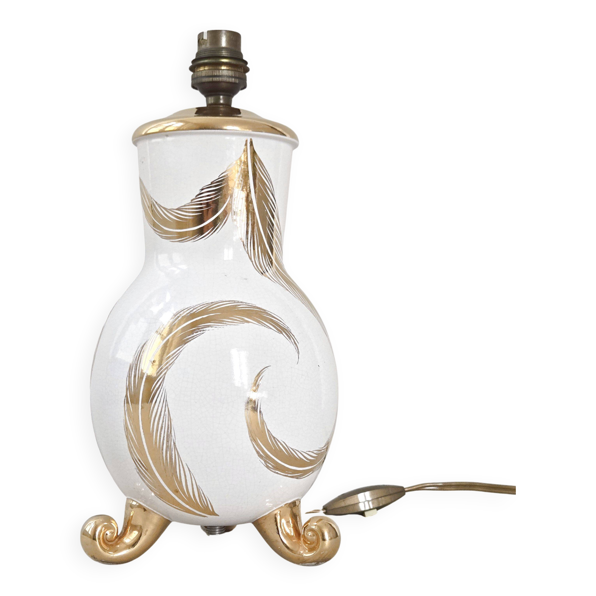 Vintage tripod lamp 1950