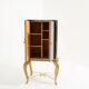 Maison Jansen bar cabinet in gilded wood and mirrors circa 1940