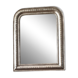 Louis Philippe silver mirror - Old wall mirror