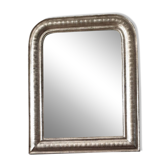 Louis Philippe silver mirror - Old wall mirror