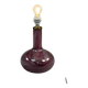 Vintage Danish Table Lamp, Purple Glass, Holmegaard Troll 2