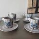Set de 4 tasses vintages
