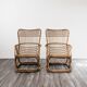 Paire de fauteuils B4 de Tito Agnoli,  Bonacina