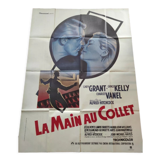 La main au collet Alfred Hitchcock affiche de cinéma