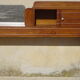Cozy oak with sliding doors and mirror, art deco era