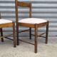 Set of four brutalist chairs 1950