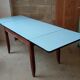 Formica and oak table, extendable, 1950s