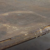 Industrial metal coffee table