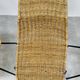 4 chairs Gianfranco Legler model Rattan basketball and metal 50s