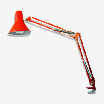 Architect lamp Twist T1 orange, Italy 1960