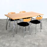 Vintage table | dining table | Effezeta | 80s