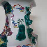Ancient Chinese vase green family porcelain