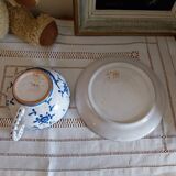 Ancienne Grande tasse et sous-tasse à chocolat Martres Tolosane