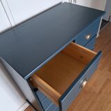 Rød Sødgren chest of drawers blue glove 4