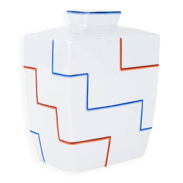 Ceramic vase, modernist design, 1970s, made in Italy