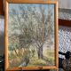 Aquarelle signée datée de 1894 paysage