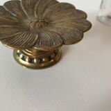 Cup flowers in brass