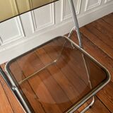 Plexiglass folding chair