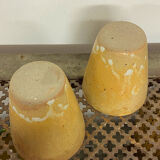 Set of two stoneware cups