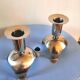 Pair of bouillet Bourdelle design candle holders, Lyon, 70s