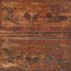 Antique pine wood chest – Central Europe (circa 1900)