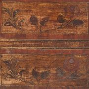 Coffre ancien en bois du pin – Europe centrale (vers 1900)