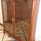 Display cabinet with 2 glass doors in marquetry.