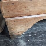 Solid wood sideboard furniture drawer doors natural patinated
