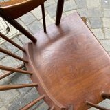 Wooden rocking-chair