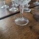 Lot de 9 verres à liqueur vintage – style baroque chic – années 1970