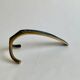 Brass wall coat hooks from Herta Baller, set of 5