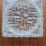 Wall lamp in chiseled glass 1960