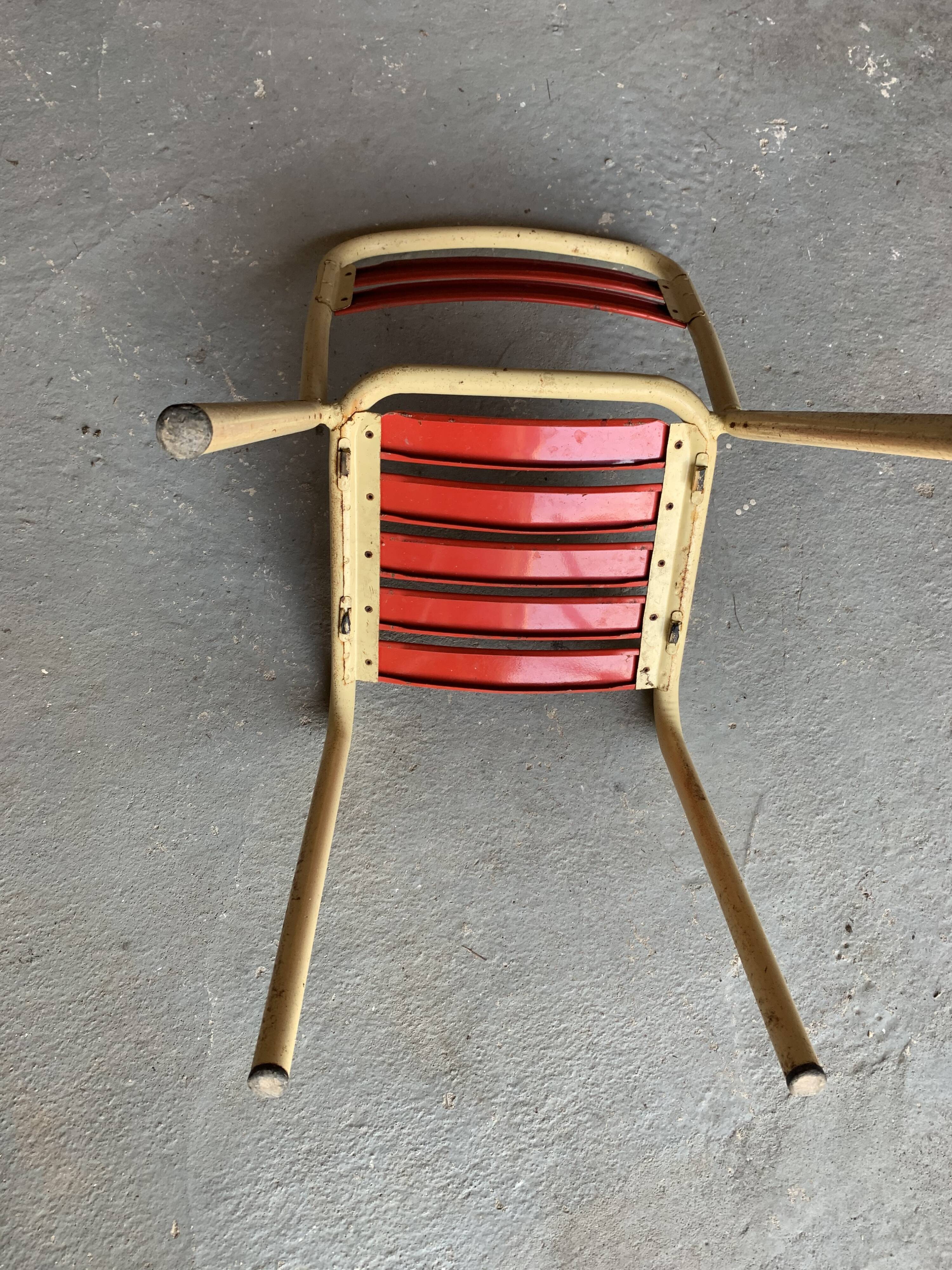 Lot de 3 chaises de jardin