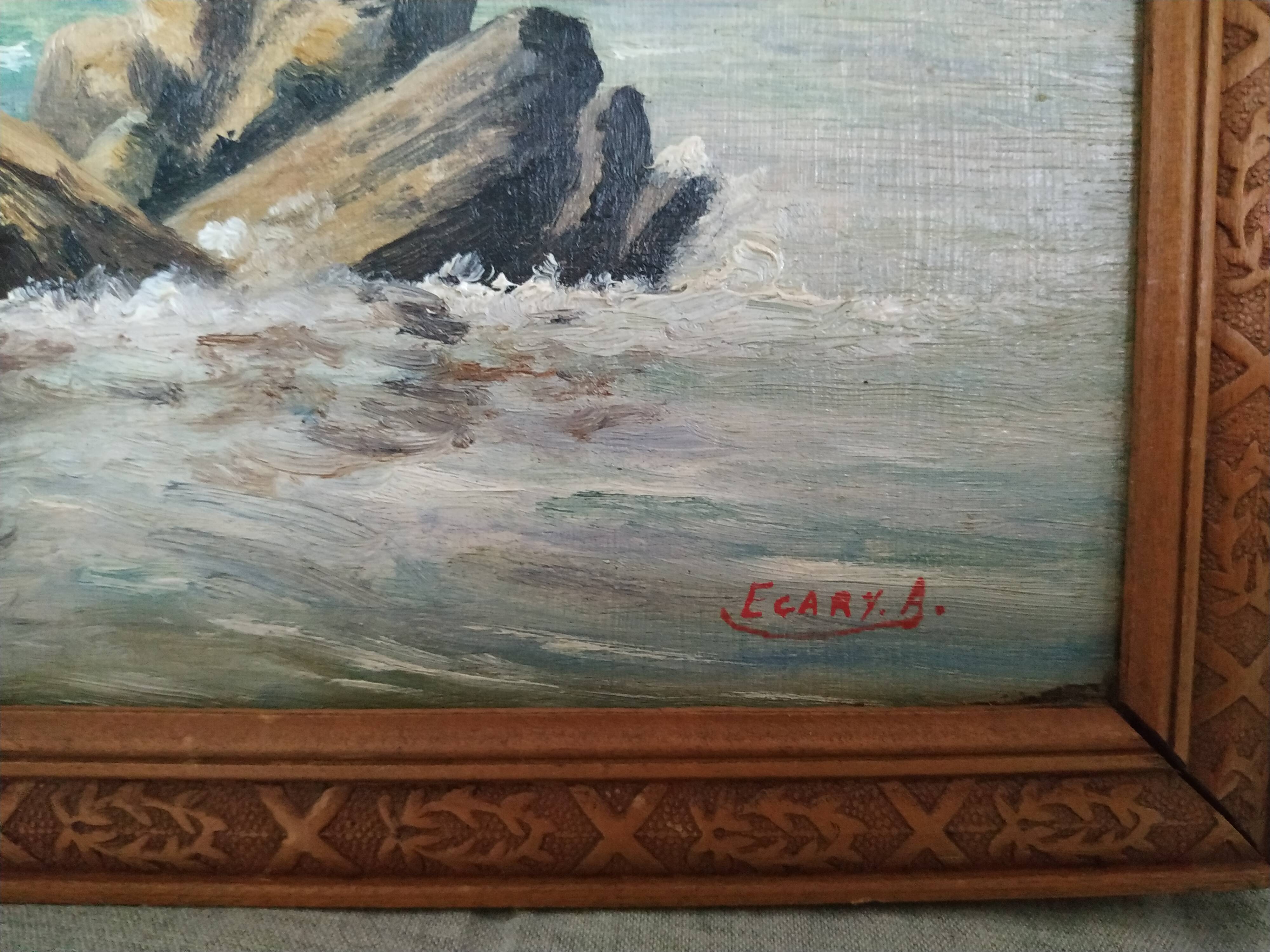 Paysage maritime par Écary hsp