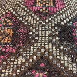 Housse de coussin kilim turque vintage, 55 x 55 cm