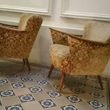 Pair of chairs 50s 60s