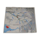 Carte scolaire Rossignol la Seine et ses affluents / céréales et légumes vintage