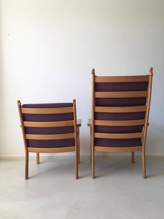 Set of chairs by Hans Wegner for Getama 1980 s