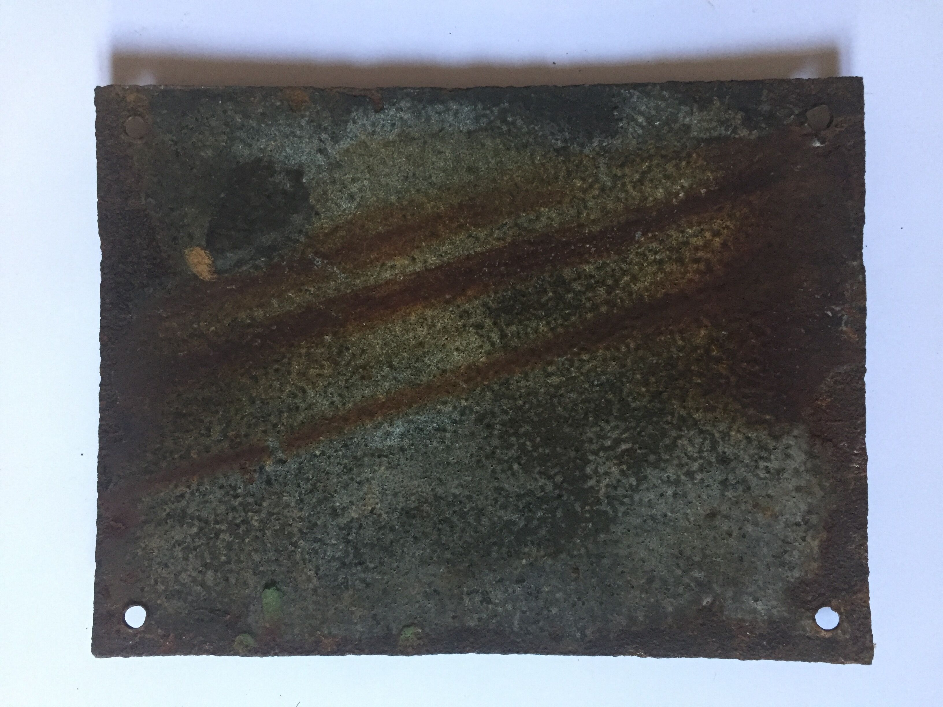 Street enamel plate no. 52