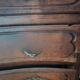 Antique Louis XV style commode – solid walnut