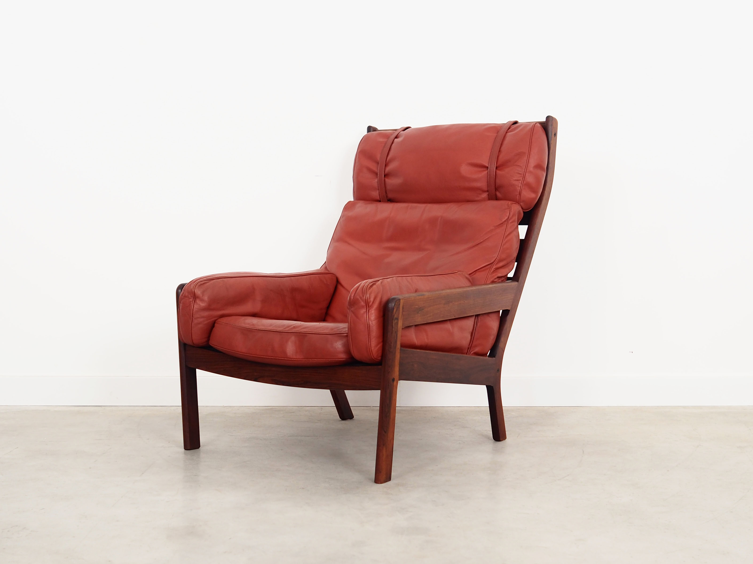 Rosewood armchair, Danish design, 1960s, designer: Erik Ole Jørgensen, manufacture: Georg Jørgensen